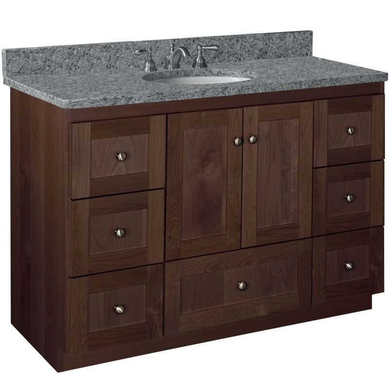 Millwood Pines Lysette 48" Vanity Base Only Wayfair